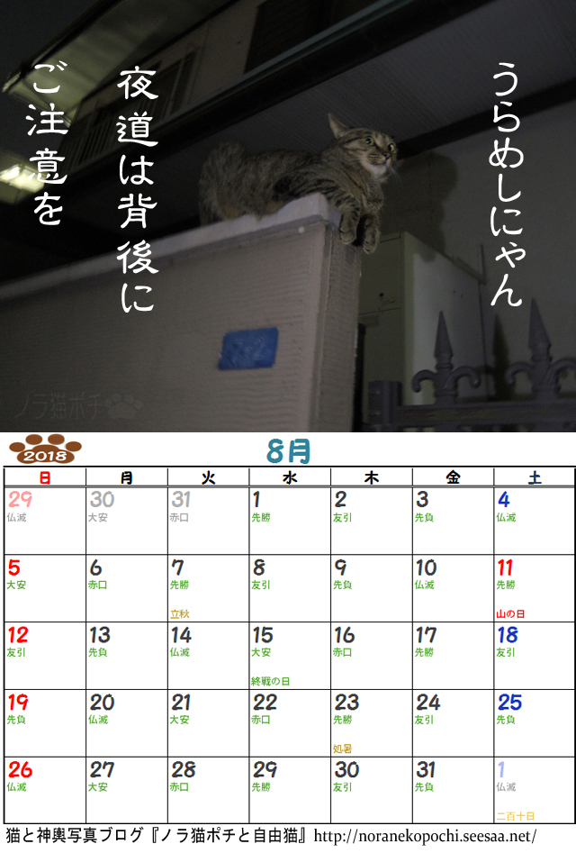 ぼやきカレンダー8月.jpg